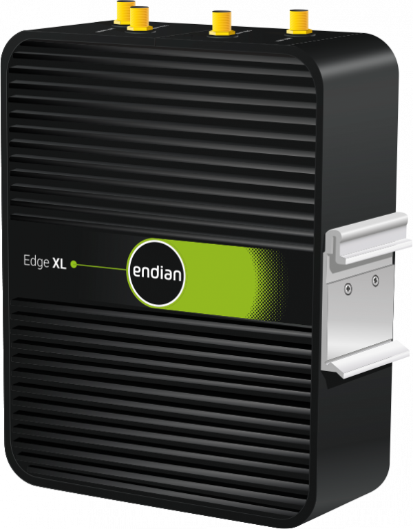 Endian 4i Edge XL offre la massima connettività, micro-segmentazione e sicurezza informatica per gli ambienti industriali. Il potente edge computing (con Docker) supporta l’implementazione di applicaz